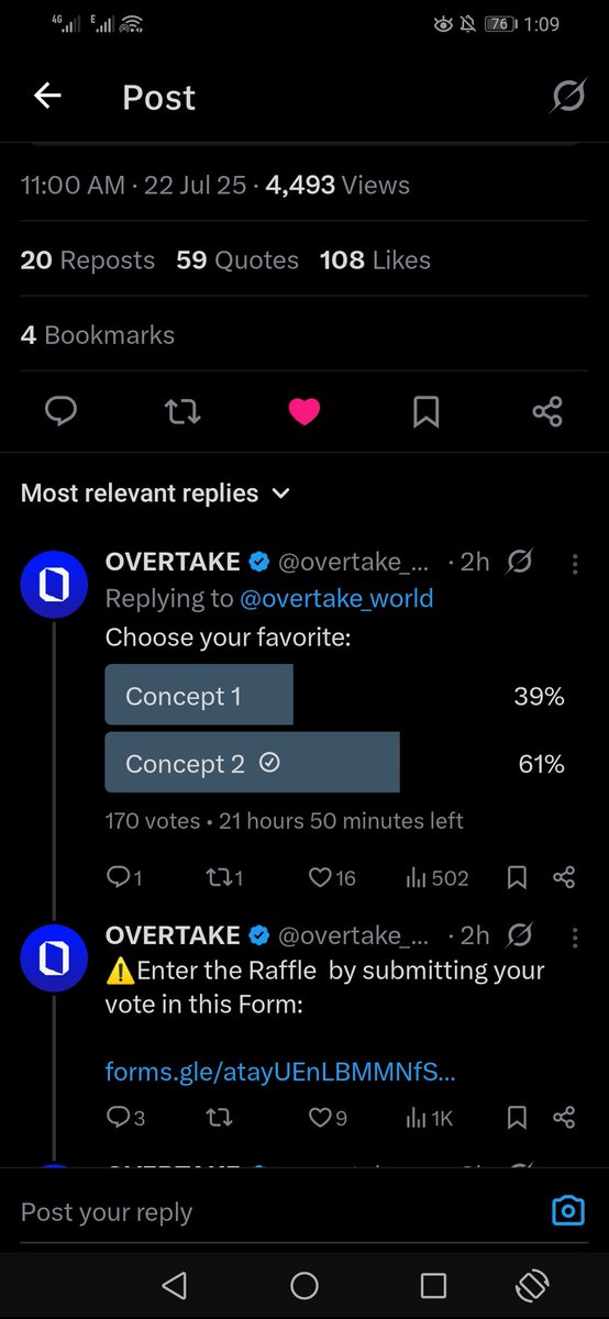 I will choose concept 2 #OvertakePFPVote <a href="/overtake_world/">OVERTAKE</a>