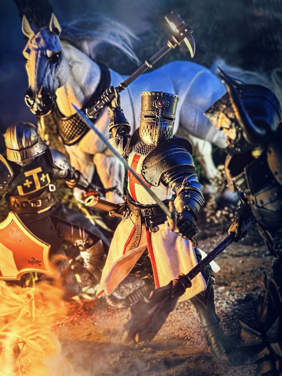 toyetic40s's tweet image. “TO WAR!!”
#SirElijah #ValiantKnight #ShadowOrc #FishToys #WildernessHorse #MythicLegions #FourHorsemenStudios #ActionFigurePhotography #ACTIONFIGURES #ToyPhotography