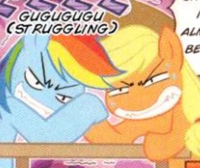 archivedponies's tweet image. they’re so silly 🍎🌈