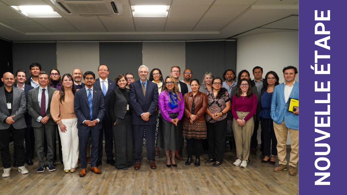 🇲🇽Nous accompagnons le lancement de l’assistance technique pour la stratégie nationale d’économie circulaire du #Mexique, portée par <a href="/SEMARNAT_mx/">SEMARNAT México</a>.
💬« L’économie circulaire est un nouveau modèle de développement global » <a href="/AL_ALevesque/">levesque alexia</a>
En savoir +➡️bit.ly/44Z32LA