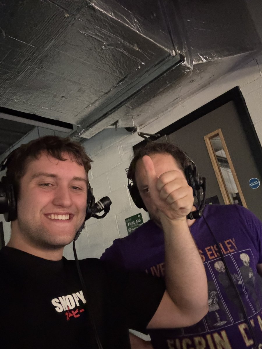 Peter_Sedohr's tweet image. The best photo of @GuidingLightIQ you’ll ever see … what a commentary team.