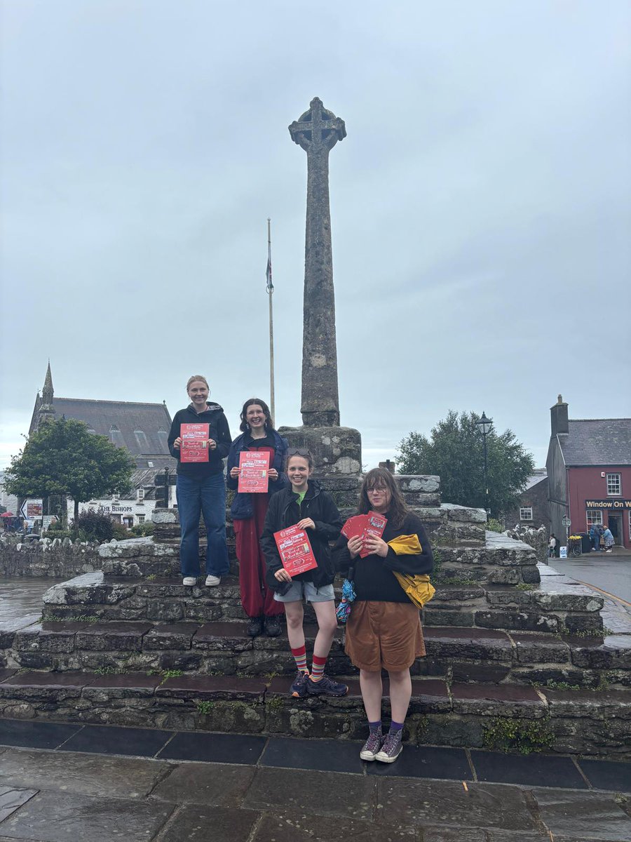 Our publicity team has arrived in St Davids! 🙌

This time next week will be opening night for Much Ado in St Davids Bishop's Palace and we're raring to go.

 Say hi to them if you see them 👋 

  🎟 Book your tickets here: festivalartsuk.com/current-season

#stdavids #WhatsOnStDavids