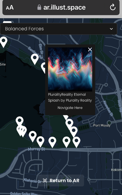 PluralityR's tweet image. Hello Creative Worlds!
So thrilled my work is part of the Augmented Reality Art Walk at BALANCED FORCES—a city-wide, multidisciplinary festival in Port Moody, the “City of the Arts,” BC, Canada 🌿✨
The exhibition explores dynamic opposites: light & shadow, chaos & order, past &…
