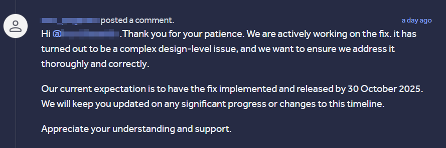 Hogya bhai ka comeback!!!!

Aisa bug doondho jo fix karne mein mahine lag jaaye!!