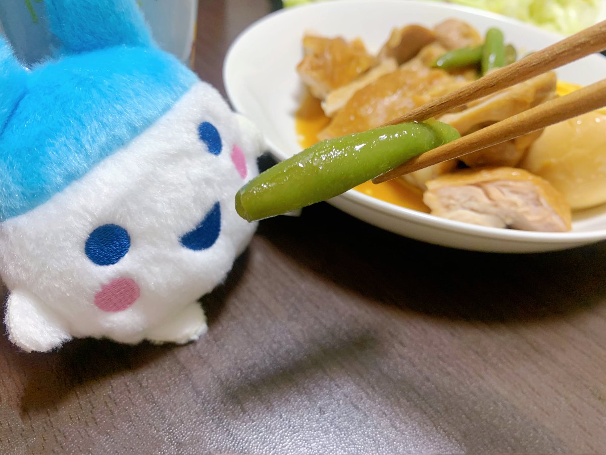 walletchan's tweet image. 今日も暑かったね〜☀️
さっぱり煮食べてげんき回復しよね