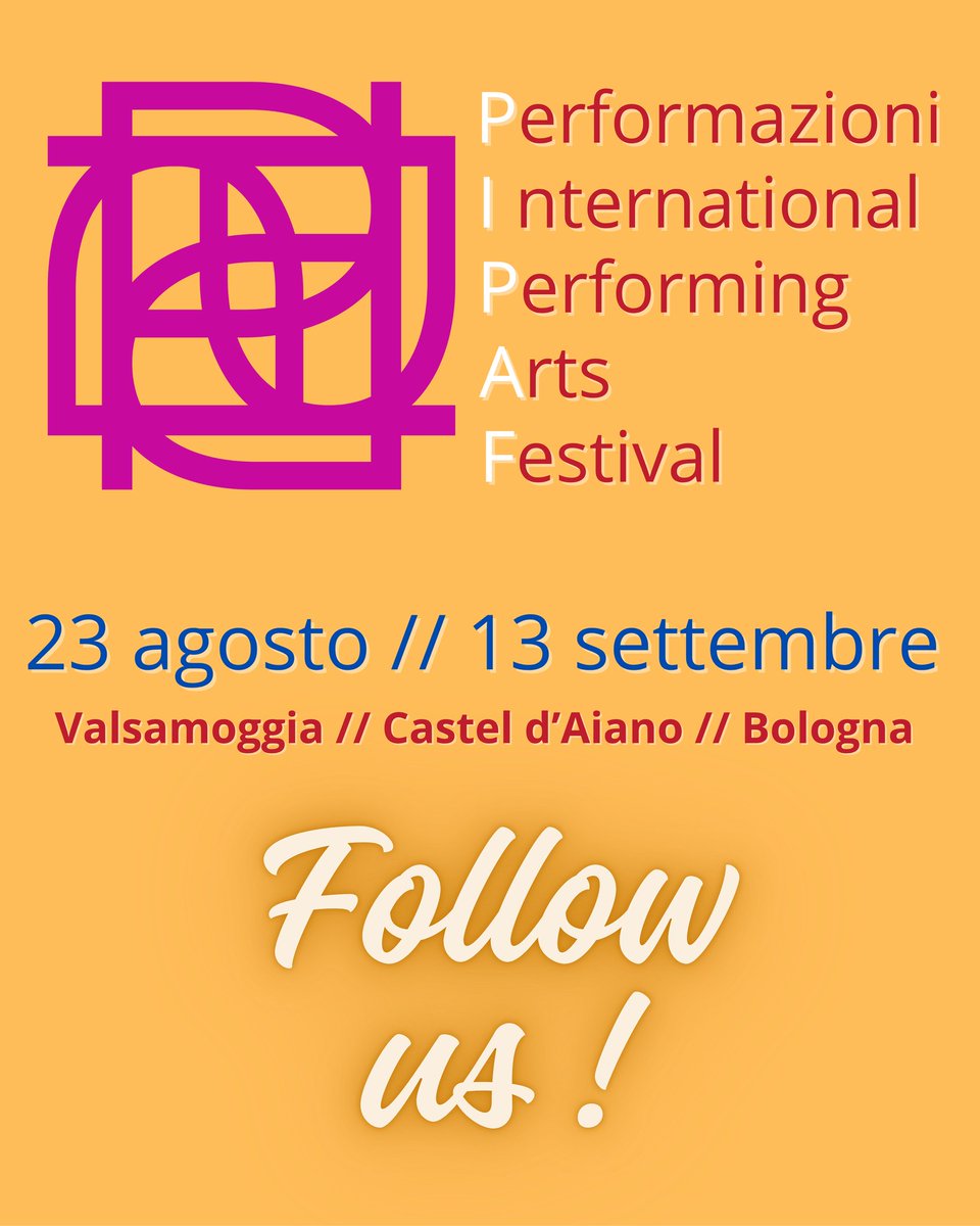 PerformAzioni Festival torna dal 23 agosto al 12 settembre 2025!  <a href="/SimonaeLuciano/">Simona e Luciano 🇦🇪🇷🇺</a> <a href="/TeatroeCritica/">Teatro e Critica</a> <a href="/TommasoChimenti/">Tommaso Chimenti</a> <a href="/persinsala/">Persinsala</a> <a href="/corrierebologna/">Corriere di Bologna</a> <a href="/comunebologna/">Comune di Bologna</a> <a href="/MiC_Italia/">Ministero della Cultura</a> <a href="/mod_temporali/">ModulazioniTemporali</a> <a href="/fattiditeatro/">Simone Pacini</a> <a href="/qn_carlino/">il Resto del Carlino</a>