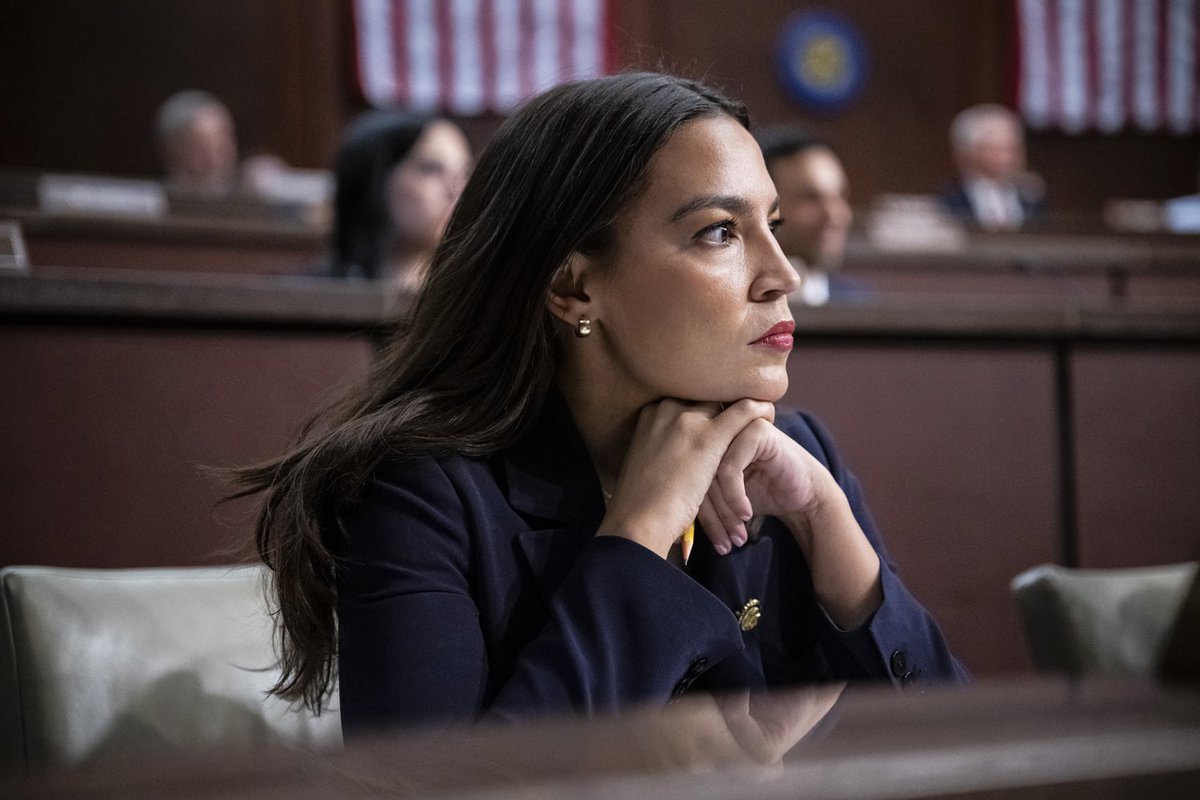 CombatASemitism's tweet image. If even AOC isn't radical enough for the "Globalize the Intifada" crowd, what does that tell you?
Her NYC office was vandalized, with "AOC FUNDS GENOCIDE IN GAZA" written in red paint across the door, as she faced far-left backlash over a vote for missile defense aid to Israel.
