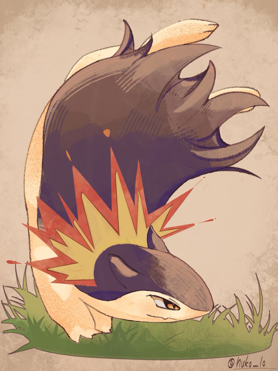 nuko_lo's tweet image. TYPHLOSION💥💥💥
 #Pokemon