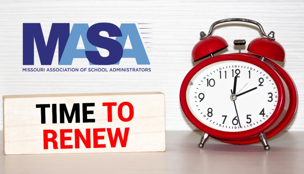 MASALeaders's tweet image. 🚨 Don&apos;t forget to renew your MASA membership by July 31!

✅ Stay connected
✅ Retain access to critical member benefits
✅ Keep your voice strong at the state and national levels

Visit: masaleads.org/page/member-be…

#MASALeads #SchoolLeadership #MissouriEducation