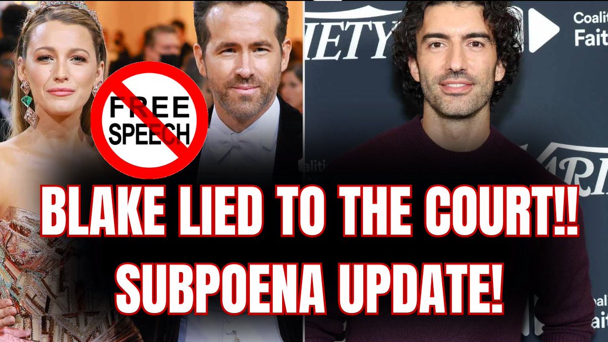 ashleybrianaeve's tweet image. Join me to go over the Wayfarer documents saying that THERE IS NO LIST & Blake / Esra lied.
10:15 am est: youtube.com/live/UB-_YK9yb…
#BlakeLively #justinbaldoni #itendswithus #PopCulture