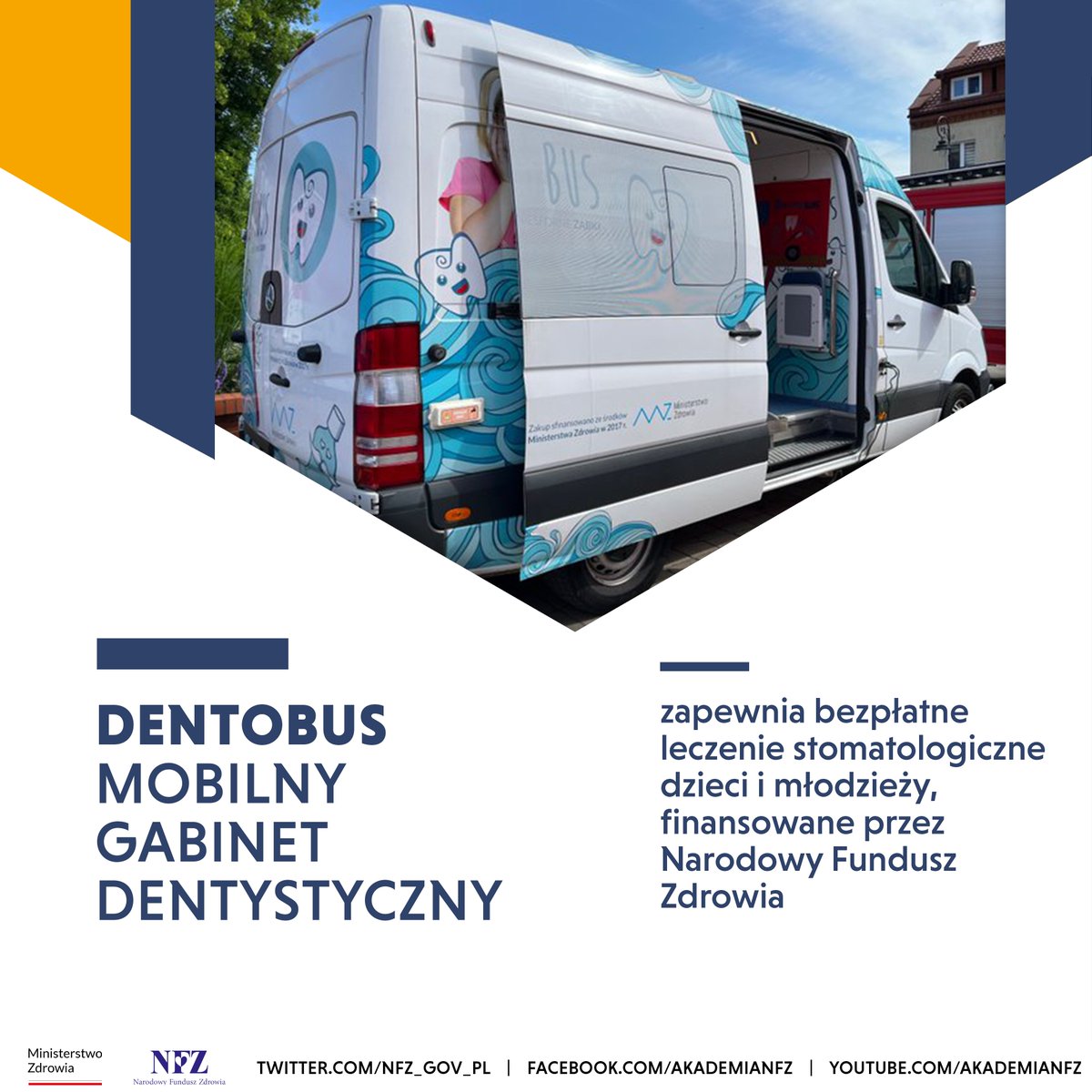 Anna Leder (@nfz_lodz) on Twitter photo W 2⃣0⃣2⃣4⃣r. dentobus wyjeżdżał w trasę prawie 1⃣7⃣0⃣ razy.Z pomocy stomatologa skorzystało blisko 6⃣5⃣0⃣0⃣ pacjentów‼️
🆓 Podczas bezpłatnej wizyty lekarz #stomatolog oceni stan zdrowia jamy ustnej dziecka i zapewni #leczenie.Zobacz kiedy będzie w Twojej okolicy‼️
<a href="/NFZ_GOV_PL/">Narodowy Fundusz Zdrowia</a> W 2⃣0⃣2⃣4⃣r. dentobus wyjeżdżał w trasę prawie 1⃣7⃣0⃣ razy.Z pomocy stomatologa skorzystało blisko 6⃣5⃣0⃣0⃣ pacjentów‼️
🆓 Podczas bezpłatnej wizyty lekarz #stomatolog oceni stan zdrowia jamy ustnej dziecka i zapewni #leczenie.Zobacz kiedy będzie w Twojej okolicy‼️
<a href="/NFZ_GOV_PL/">Narodowy Fundusz Zdrowia</a>