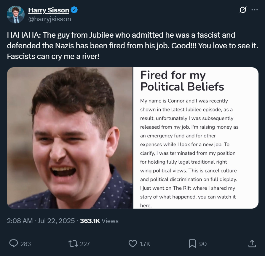DiggingInTheDi1's tweet image. When I tell people to harden up, I really don't get the impression they understand what that looks like
Communists and their ilk will praise any behavior that hurts the out-group, the only difference is what is currently socially permissible and what's currently not
In another…