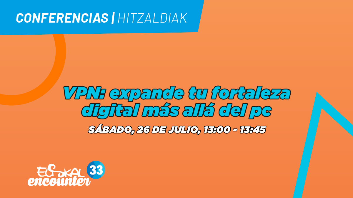 Sábado de charlas top en #EE33, ¡para amantes del gaming, la IA y la ciberseguridad!

12h – De los 8 bits a la IA: cómo ha cambiado el mundo del videojuego
13h – VPN: protege tu mundo digital
18h – Diseña tu primer videojuego con un One Pager GDD

📍 ¡Nos vemos en la Opengune!