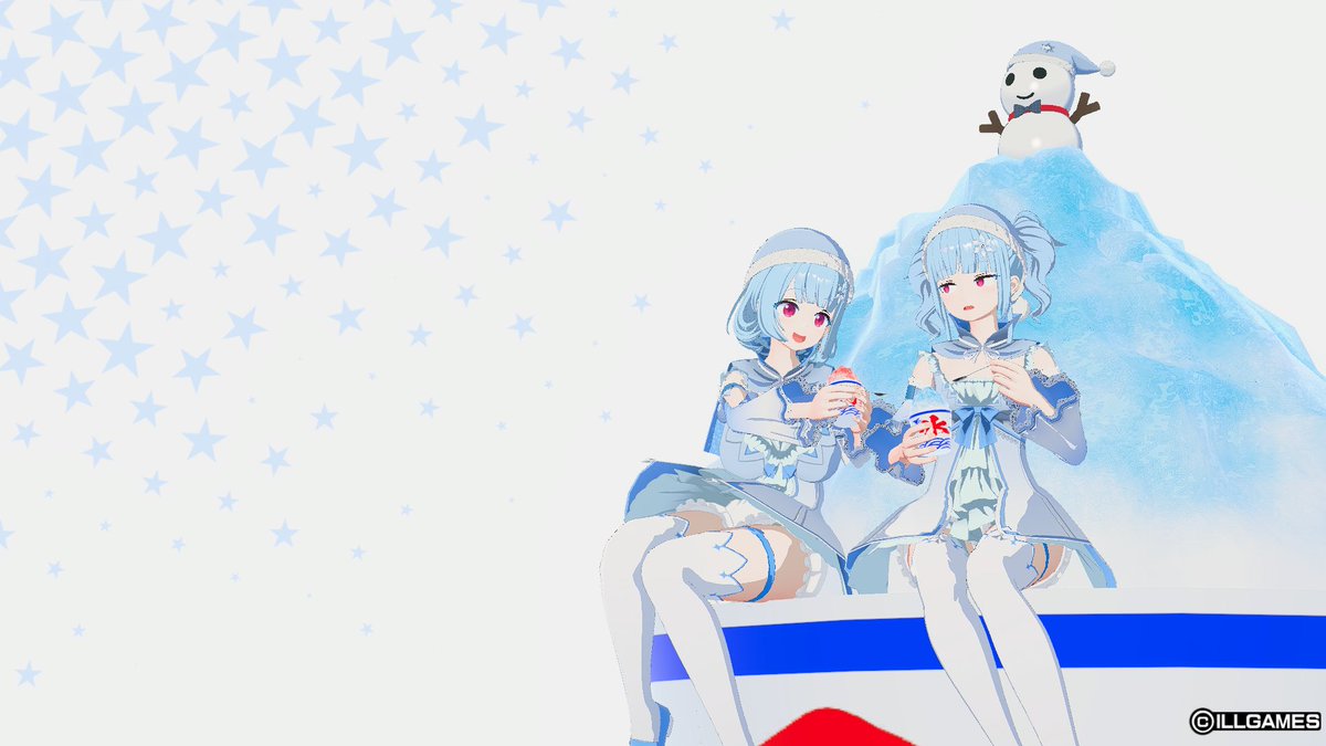 暑さもほどほどにしなさいよ❄️
#サマすく