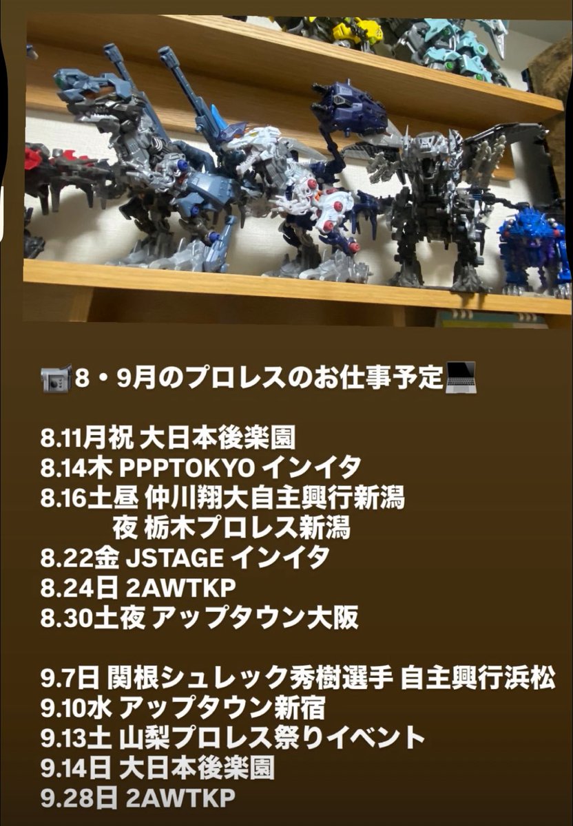 cpy331redeemer's tweet image. 今後のプロレスのお仕事予定確定分

#リングサイド撮影
#動画編集
#ライブ配信

お問合せはDMまたは
cpy331redeemer@gmail.com

撮影実績
m.youtube.com/playlist?list=…