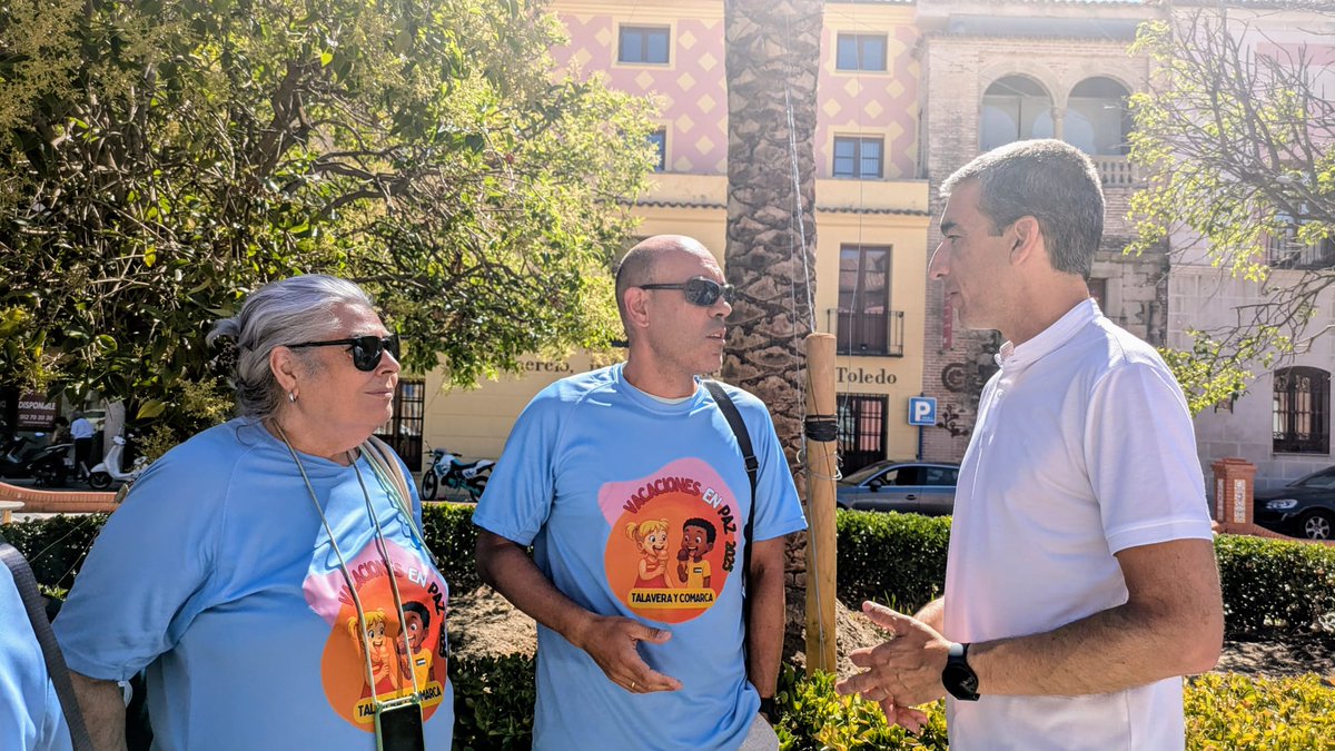 🫂El PSOE de #Talavera agradece a la asociación ‘Amigos del Pueblo Saharaui’ la labor que realizan con el programa ‘Vacaciones en Paz’.

👉+Info: lc.cx/gVVlQy
