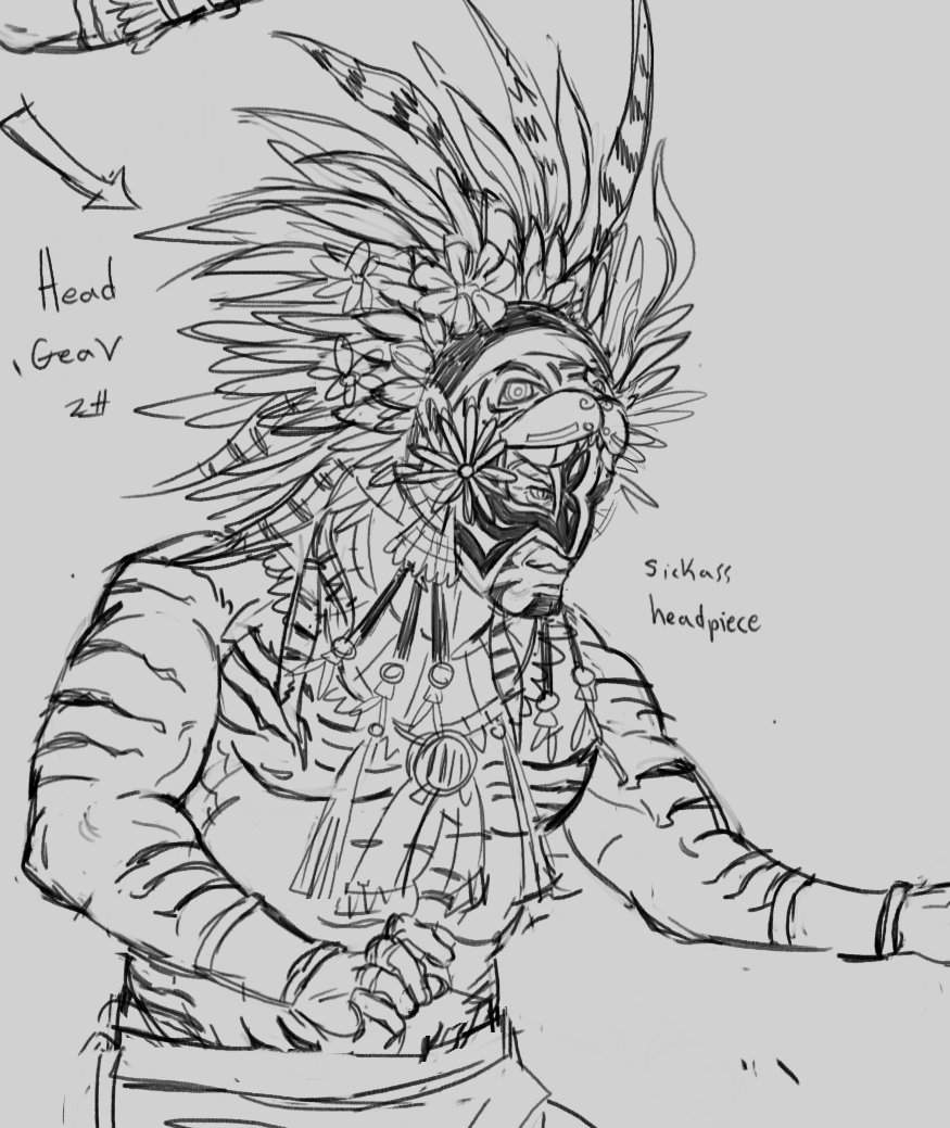 Senji223's tweet image. I like Luchadors a lot, here's a lil sneak peak of an Idea I had for a friend's oc
I think Luchas are really cool :)
