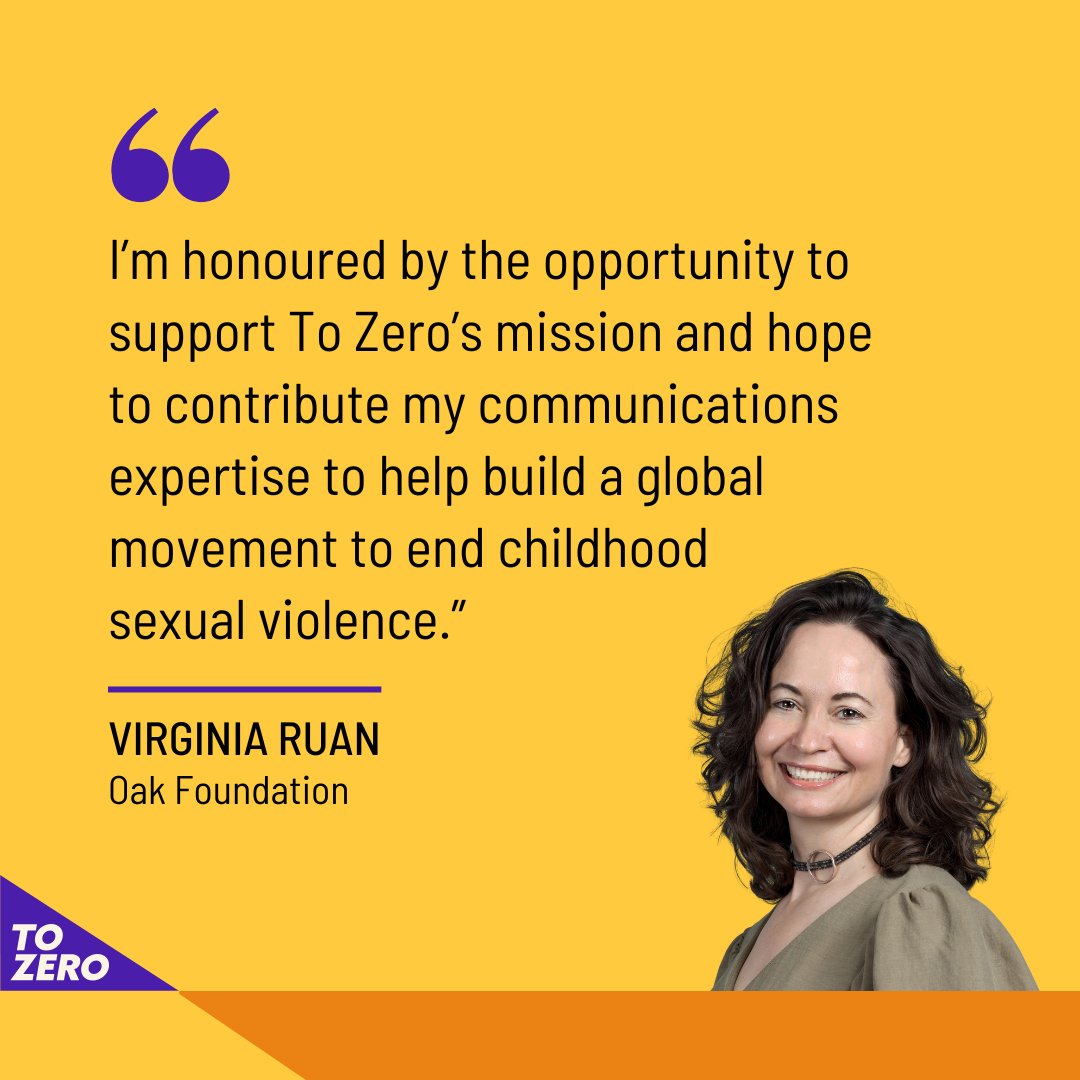 To Zero (@tozeroorg) on Twitter photo 🥳 Meet our new Steering Committee! 🥳
We're thrilled to welcome:
🔹 Iain Drennan – <a href="/WeProtect/">WeProtect Global Alliance</a>
🔹 Joanna Maranhão – Sport & Rights Alliance
🔹 <a href="/poojataparia/">Pooja Taparia</a> – <a href="/Arpan_CSA/">Arpan</a>
🔹 Virginia Ruan – <a href="/oakfnd/">Oak Foundation</a>
🔹 Fanny Remenyi – Swiss Philanthropy Foundation
Together, we’re building a 🥳 Meet our new Steering Committee! 🥳
We're thrilled to welcome:
🔹 Iain Drennan – <a href="/WeProtect/">WeProtect Global Alliance</a>
🔹 Joanna Maranhão – Sport & Rights Alliance
🔹 <a href="/poojataparia/">Pooja Taparia</a> – <a href="/Arpan_CSA/">Arpan</a>
🔹 Virginia Ruan – <a href="/oakfnd/">Oak Foundation</a>
🔹 Fanny Remenyi – Swiss Philanthropy Foundation
Together, we’re building a