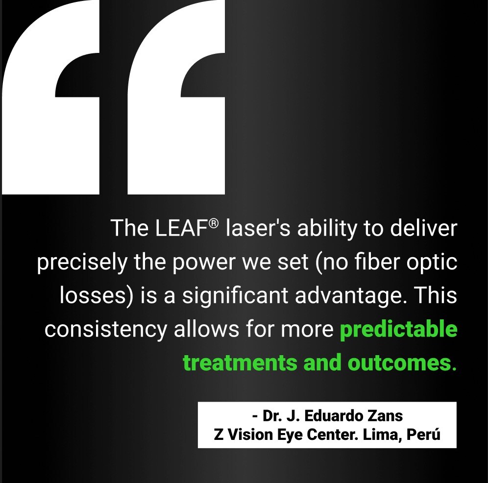 View Dr. J. Eduardo Zans' cases, his treatment parameters, and get his insights on Nolase's µSec technology in treating and managing Central Serous Chorioretinopathy (CSR). 

❇️ English: bit.ly/4ltrk7v

❇️ Spanish: bit.ly/4lMpjTs