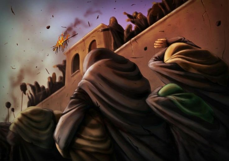 HooraOfficial's tweet image. چرا نمیلرزند این کوچهها؟
و فرونمیریزند این بامها؟
این دختر فاطمــــــهست که از میانشان میگذرد...
🏴۲۶ محرم، سالروز ورود کاروان اهلبیت علیهمالسلام به حلب