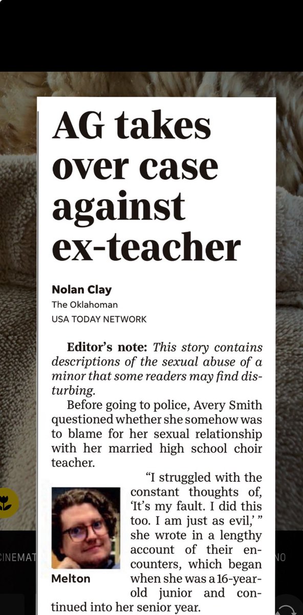 CamSpradling's tweet image. Today, I’m releasing a press release detailing how my client Avery Smith’s constitutional rights under Marsy’s Law were violated. The AG took swift action to prevent another Choctaw-Nicoma Park predator from receiving a lenient plea deal.