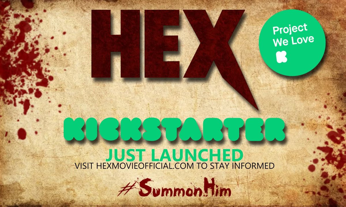 MovieHex's tweet image. We're LIVE! Look for rewards such as enamel pins, posters, blu rays, credits, and more!
🎥📖🪓🩸
#hexmovieofficial #hexmovie #summonhim #horrorfan #80shorror #90shorror #horrorfilm #horrormovies #filmmaking #SupportIndieFilm #indianafilm #horrorlovers