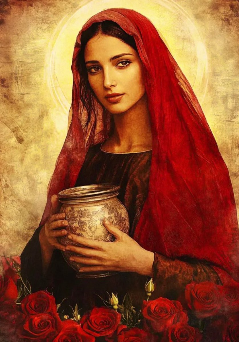 GrainneMcD92925's tweet image. Feast Day 22nd July of Saint Mary
Magdalene, woman of many sins, who by conversion became the beloved of Jesus and remained at His cross, thank you for your witness that Jesus forgives through the miracle of love.