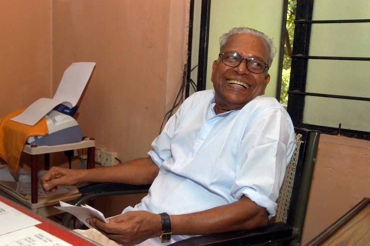 Openthemag's tweet image. #VSAchuthanandan (1923-2025): The reluctant iconoclast of Indian communism - Defiant and enduring, he stood his ground through decades of bruising factional wars, writes @Ullekh
openthemagazine.com/feature/vs-ach…