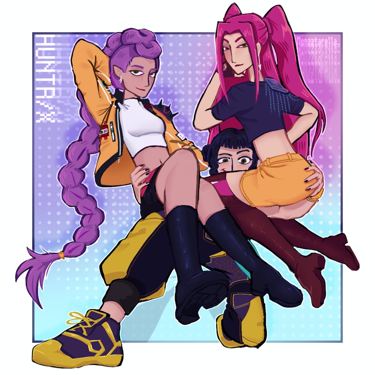monzztarella_'s tweet image. Yeah I want me a strong girlie too
.
#KPOPDEMONHUNTERS #kpopdemonhuntersfanart #Polytrix #rumira #zorumi #zoemira