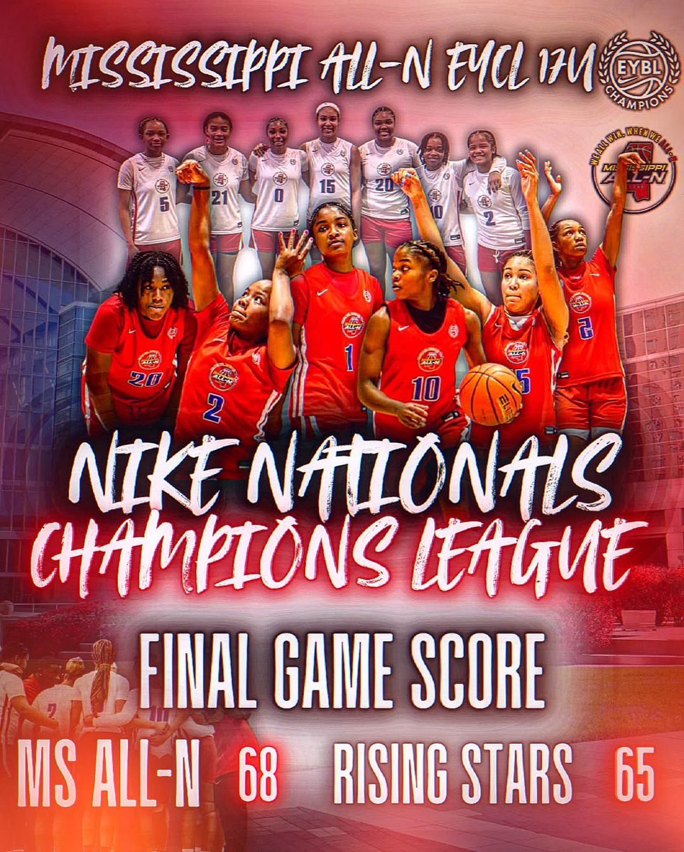 We didn’t just show up — WE made HISTORY🏆

In Chicago at the 2025 Nike Nationals, our Elite Teams were up against national talent and they had no choice but to be #ALLN 💫 

Summer 2025⌛️

We All Win When We All-N🔴🔵
