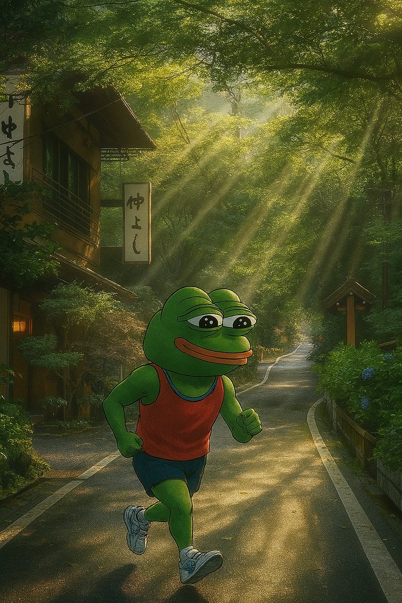 PepeCryptoNerd's tweet image. Good morning Legends
New day new opportunities πΈ
