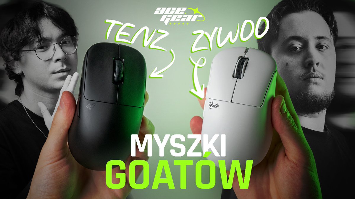 Po kilku tygodniach testów <a href="/ZwyklyTech/">Zwykly</a> w końcu omawia głośne premiery <a href="/PulsarGears/">Pulsar Gaming Gears</a> w kolaboracji z gwiazdami esportu 🌟

Wszystkich zainteresowanych <a href="/TenZOfficial/">TenZ</a> Signature Edition i <a href="/zywoo/">ZywOo</a> The Chosen Mouse zapraszamy na nasz YouTube!