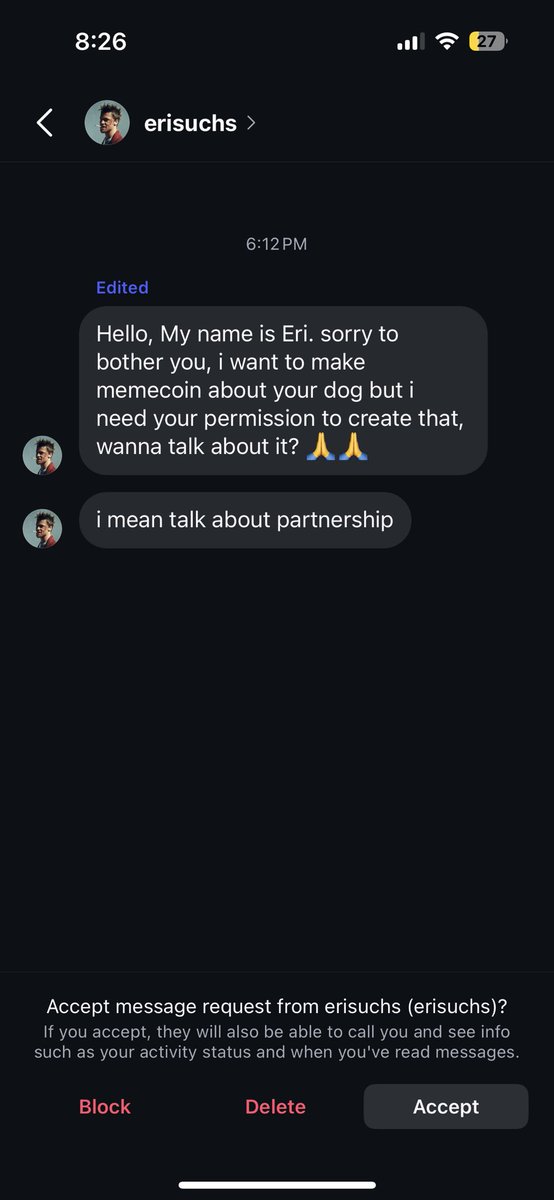 nonplayablecin's tweet image. memecoin szn incoming, theyve found my dogs instagram and are spamming me to launch a token of her