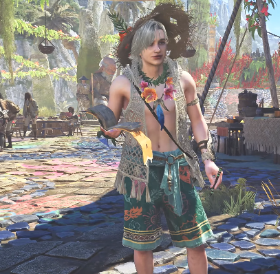 Jun_on_Fire's tweet image. AYO can we get these Gemma and Erik fits for our hunters in Monster Hunter Wilds PLEASE AND THANK YOU