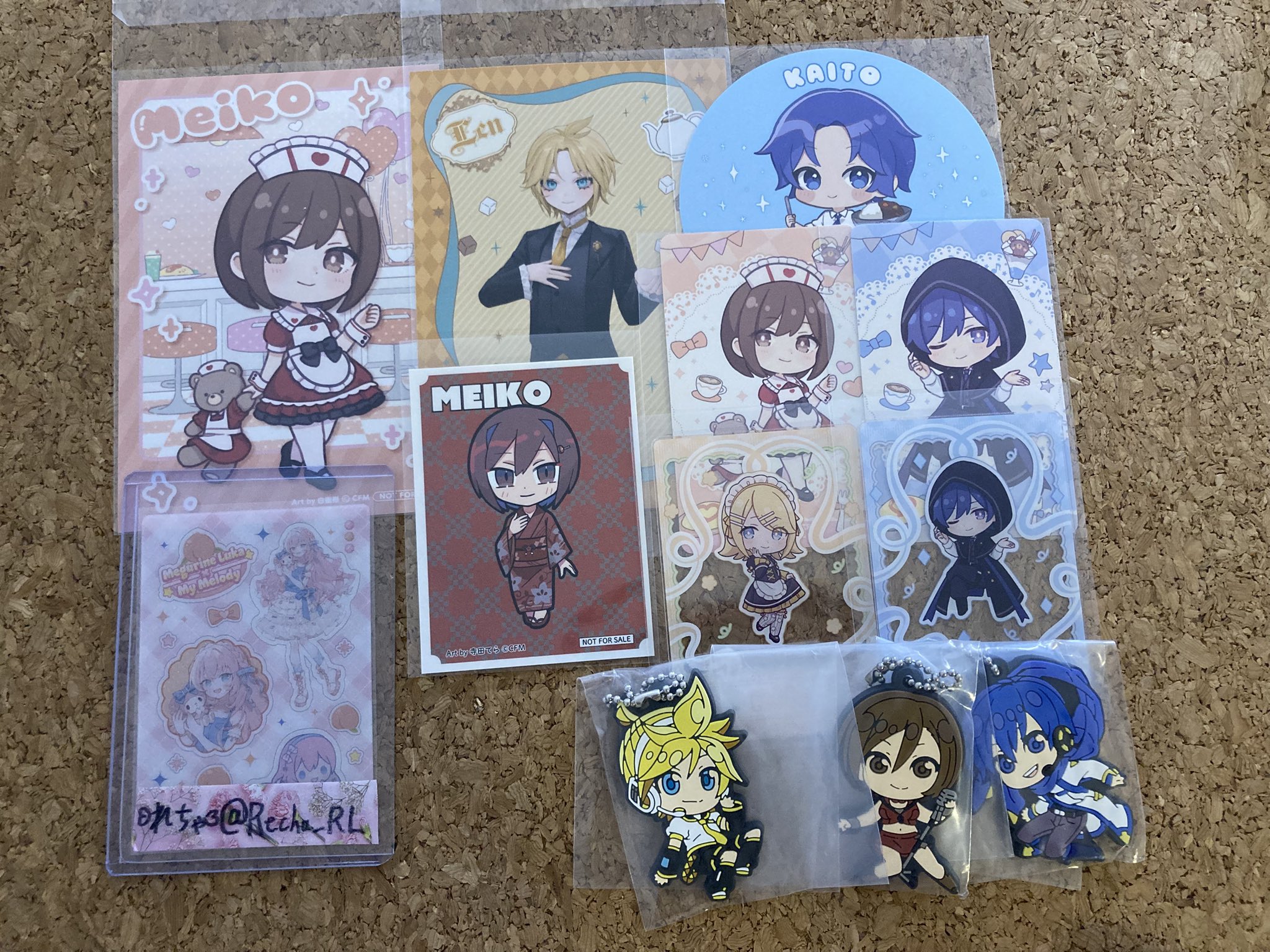 初音ミク　秋葉原フェスティバル　特典　ブロマイド　カード　コースター　セット 初音ミク 秋葉原フェスティバル2025 グッズページ