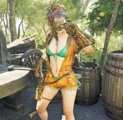 Jun_on_Fire's tweet image. AYO can we get these Gemma and Erik fits for our hunters in Monster Hunter Wilds PLEASE AND THANK YOU