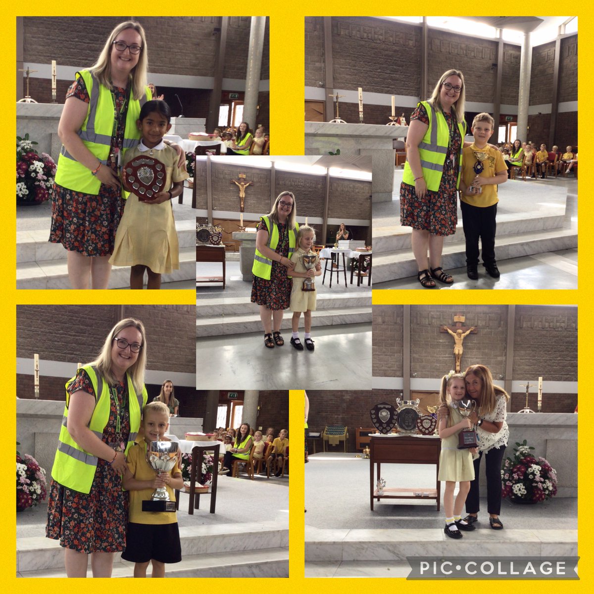 End of Year 2 Service. Here at SMMI we celebrate our children‘s achievements everyday through Dojos, stickers, verbal praise, stamps &amp; weekly with certificate.   Here are a few other achievements that some of our children have been awarded.