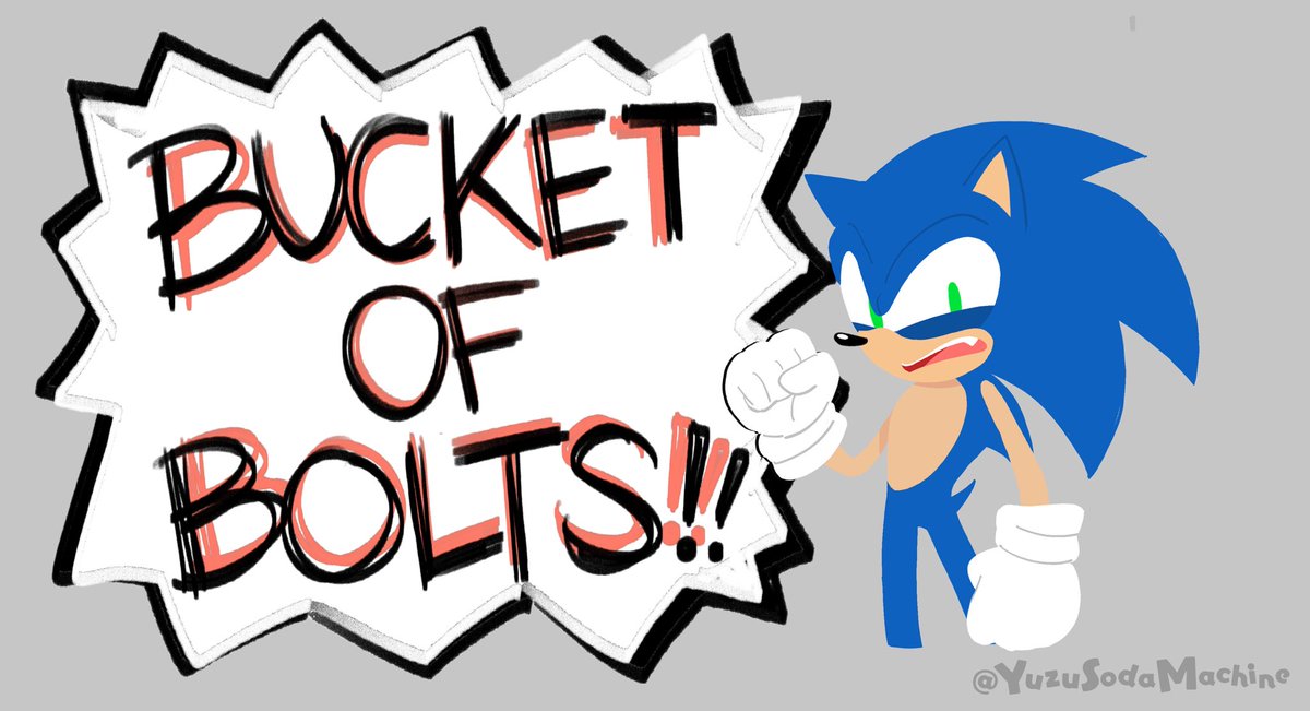 yuzusodamachine's tweet image. mad late to this, but had to get my funny out

sonic hates clankers