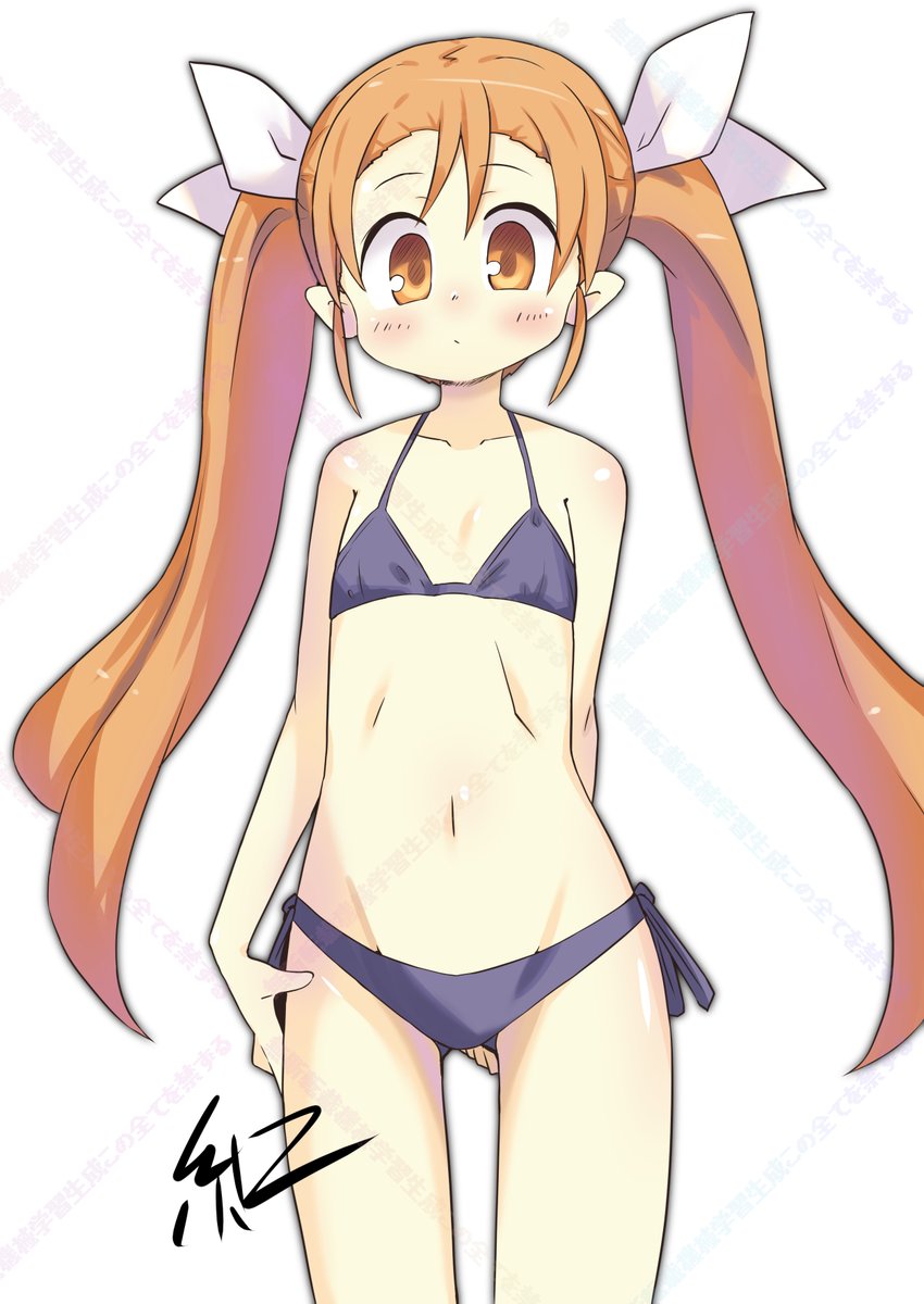 【本日のらくがき】
清書はアリーゼちゃんビキニでした
平たい胸族のビキニはとてもよい
#サモンナイト #サモンナイト３