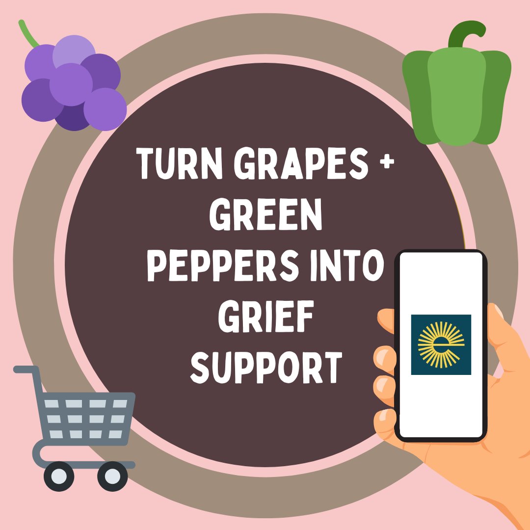 🛒 Shopping this week? Support free grief help at no extra cost via EasyFundraising...

🥖 Tesco - bit.ly/453ta98 
🍎 Asda - bit.ly/46waXT5 
🥦 Morrisons - bit.ly/3IxnUSm 
🍞 Sainsbury’s - bit.ly/4eUjW2j