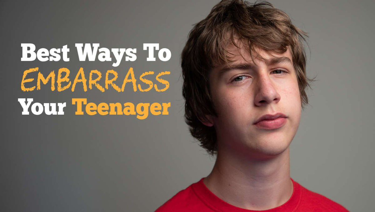 TheBabylonBee's tweet image. Best Ways To Embarrass Your Teenager buff.ly/He5msZD