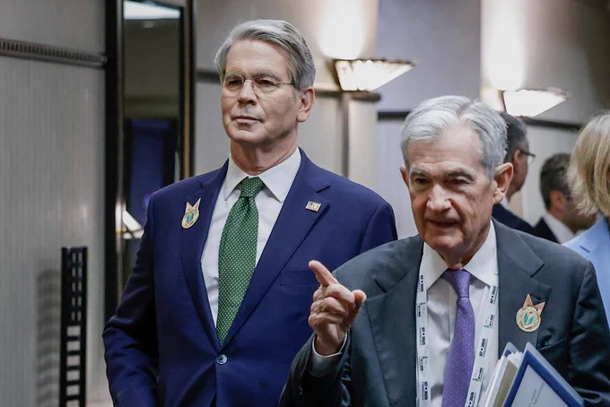 🚨 BREAKING : "Bessent sulla Fed: Powell deve completare il suo mandato fino a maggio o considerare di lasciare in anticipo"