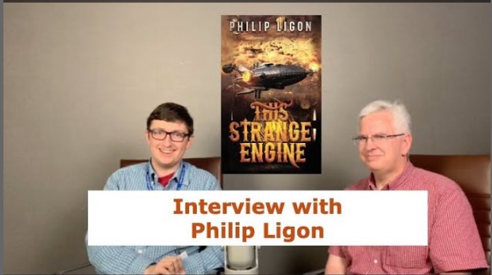 It was great getting to sit down with Philip Ligon from <a href="/JumpmasterPress/">Jumpmaster Press</a> to discuss his Strange Engine series.

Zelda in the comments!