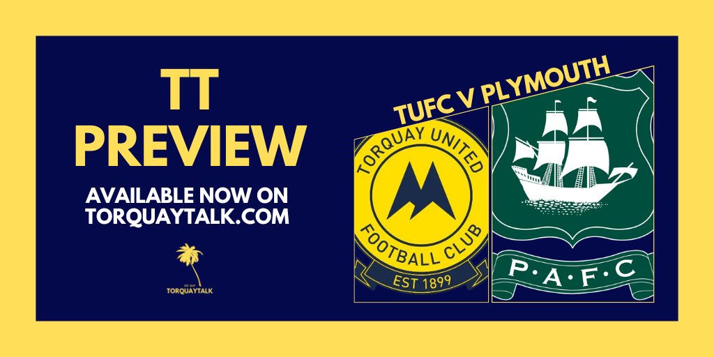 TORQUAYTALK (@torquaytalk) on Twitter photo TT MATCH PREVIEW: <a href="/steveharris84/">Steve Harris</a> previews tomorrow's friendly against Plymouth. Check it out, on the site now! #tufc
torquaytalk.com/2025/07/22/tt-โฆ TT MATCH PREVIEW: <a href="/steveharris84/">Steve Harris</a> previews tomorrow's friendly against Plymouth. Check it out, on the site now! #tufc
torquaytalk.com/2025/07/22/tt-โฆ
