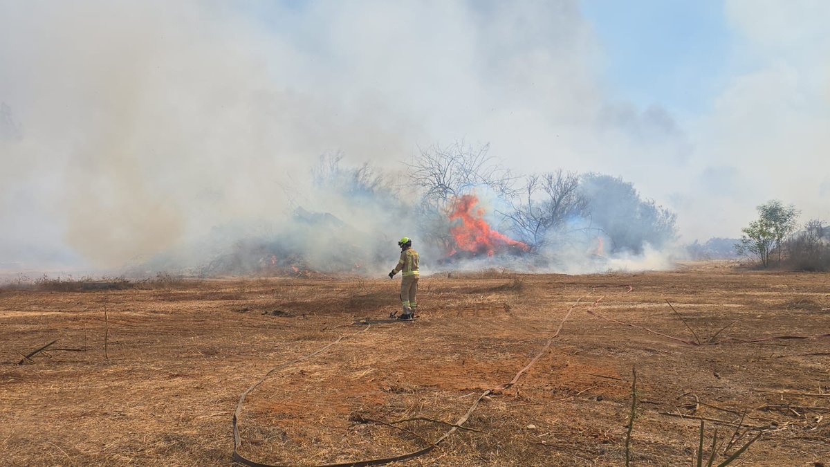 kann_news's tweet image. שריפה גדולה שפרצה ליד כביש 44 בין אסף הרופא וניר צבי מסכנת מבנים ומחסנים סמוכים. 26 צוותי כיבוי פועלים במקום
@hadasgrinberg
צילום: עופר אשכנזי