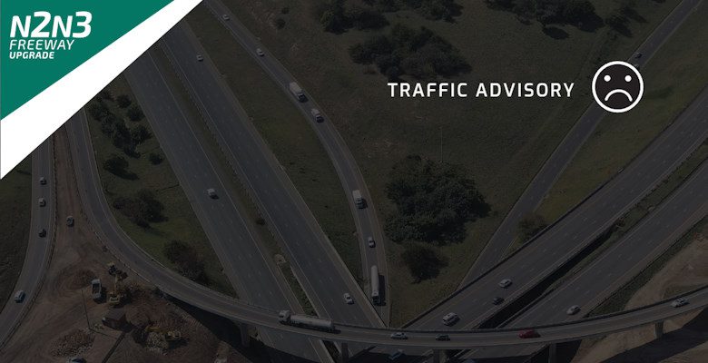 ConstructionSfy's tweet image. Temporary road closures of the N3 and ramps at the EB Cloete interchange for the Thames pedestrian bridge demolition tinyurl.com/22uoefsm
#ConstructionSafety #RoadSafety #Infrastructure #TrafficAdvisory @SANRAL_za @N3TC @Dotransport @TruckAndFreight @_ArriveAlive