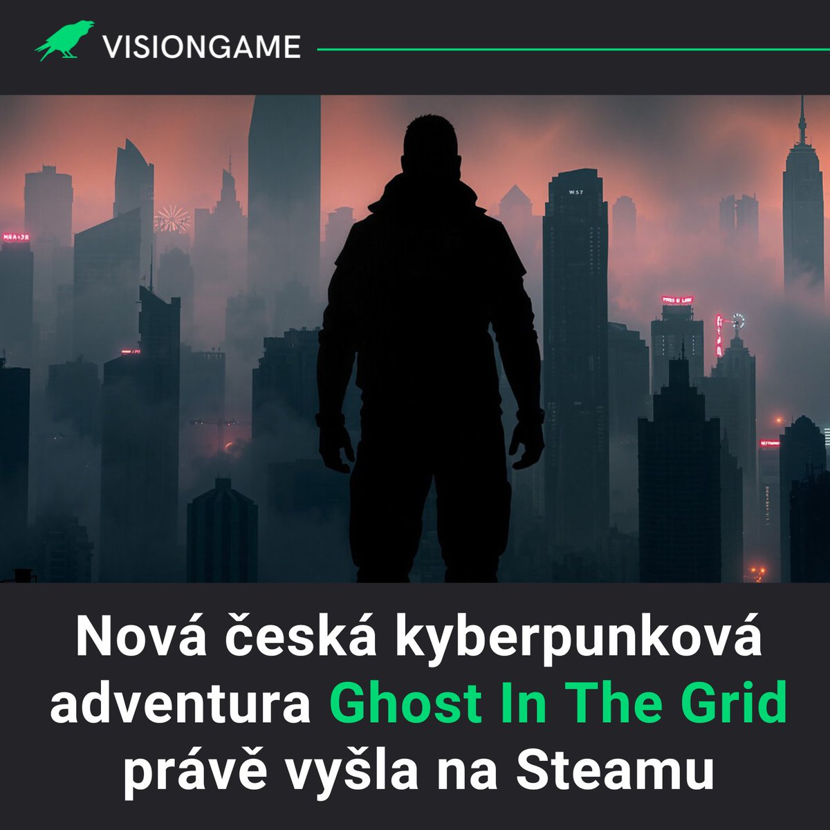 visiongamecz's tweet image. Za hrou stojí vývojář známý jako Luc2as, pro kterého jde o vůbec první vydaný titul na této platformě Steam. Ghost In The Grid nabízí kompaktní, ale atmosféricky silné příběhové dobrodružství z pohledu první osoby. visiongame.cz/nova-ceska-kyb…