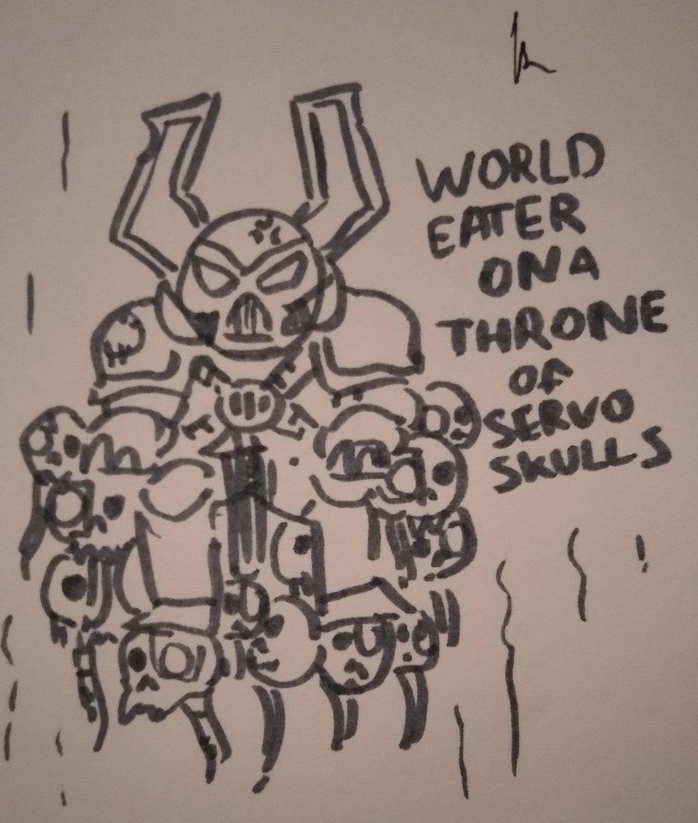 N3R7ED's tweet image. World Eaters heard and did