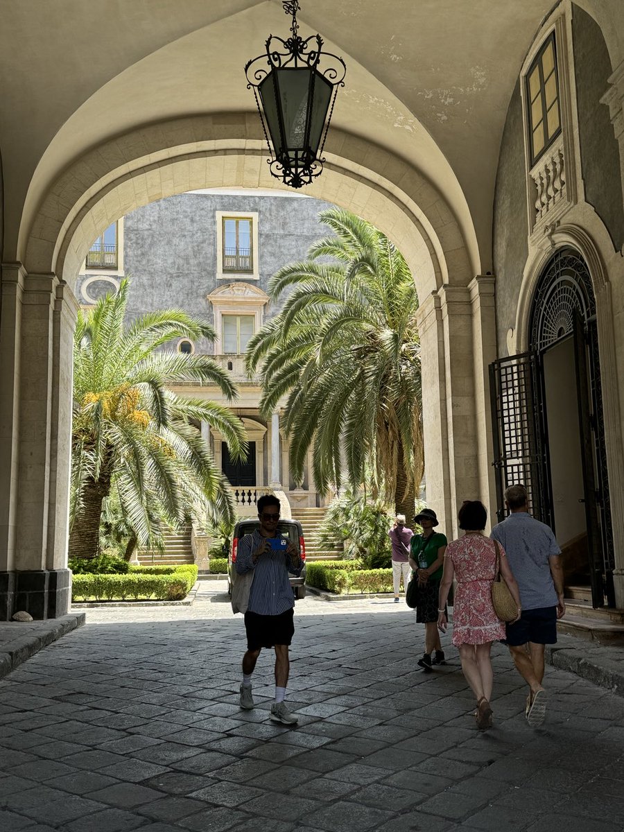 kaushikcbasu's tweet image. University of Catania, Sicily. One of the oldest universities in the world. Founded in 1434.