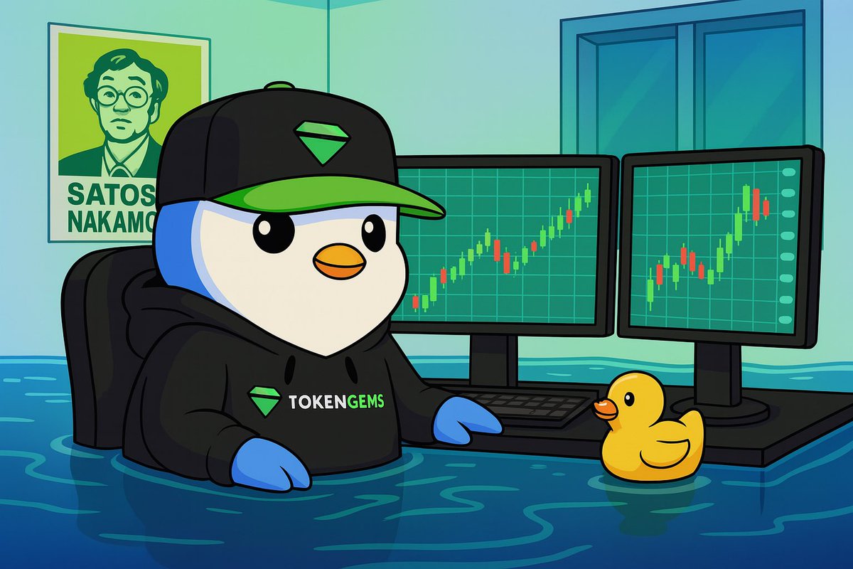 tokengems's tweet image. Drowning in a sea of 📈 

How do you spot the gems?👇